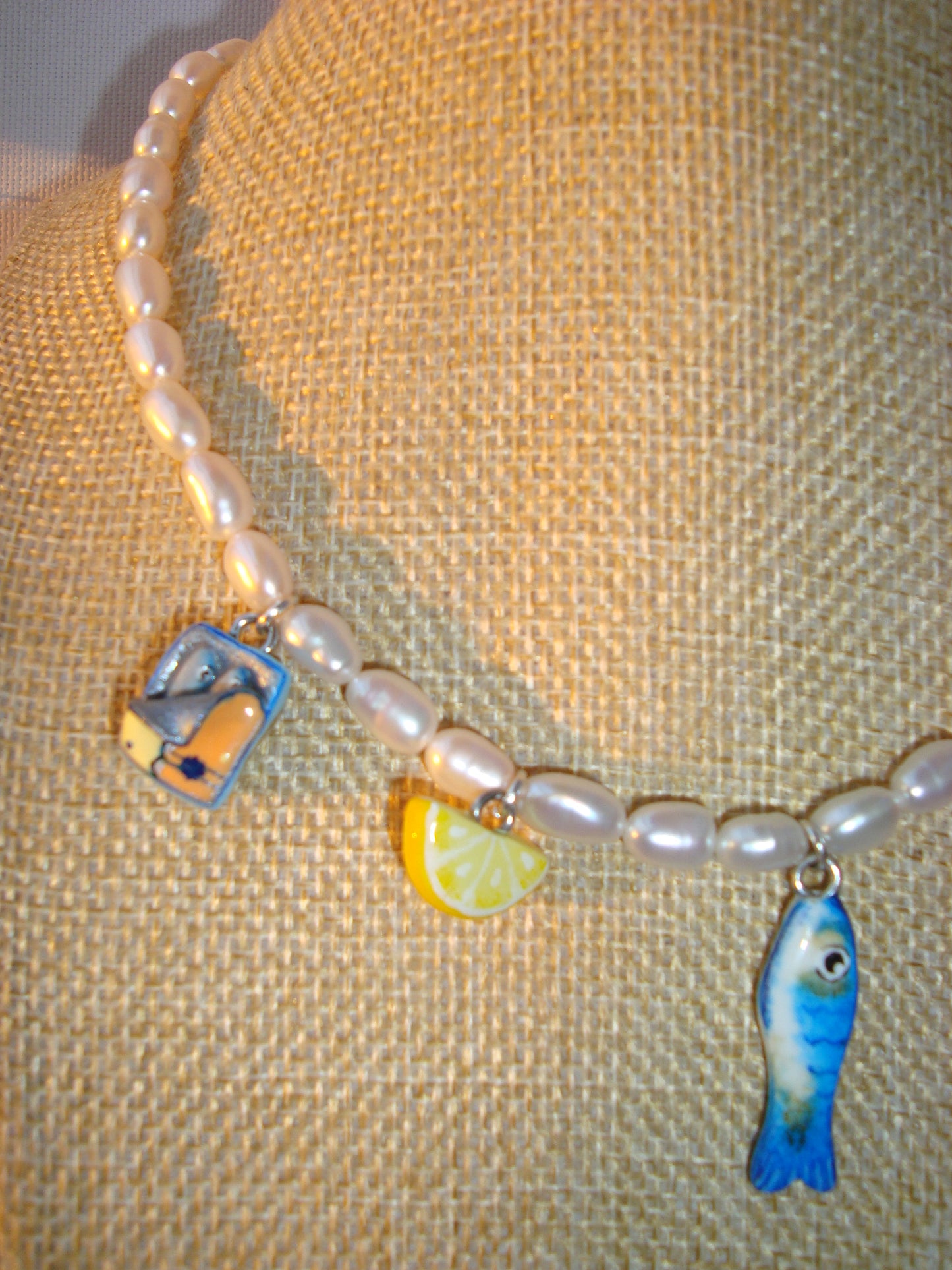 European Summer (Sardines) Necklace