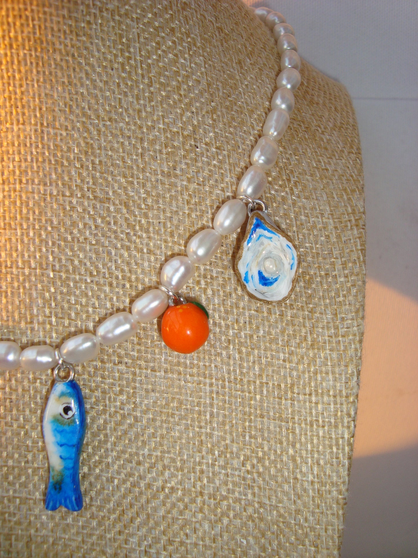 European Summer (Sardines) Necklace