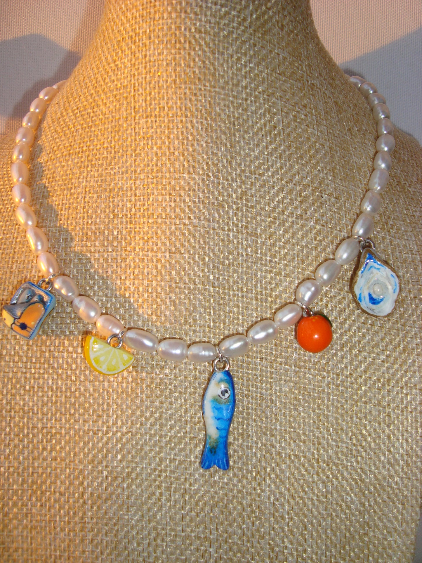 European Summer (Sardines) Necklace