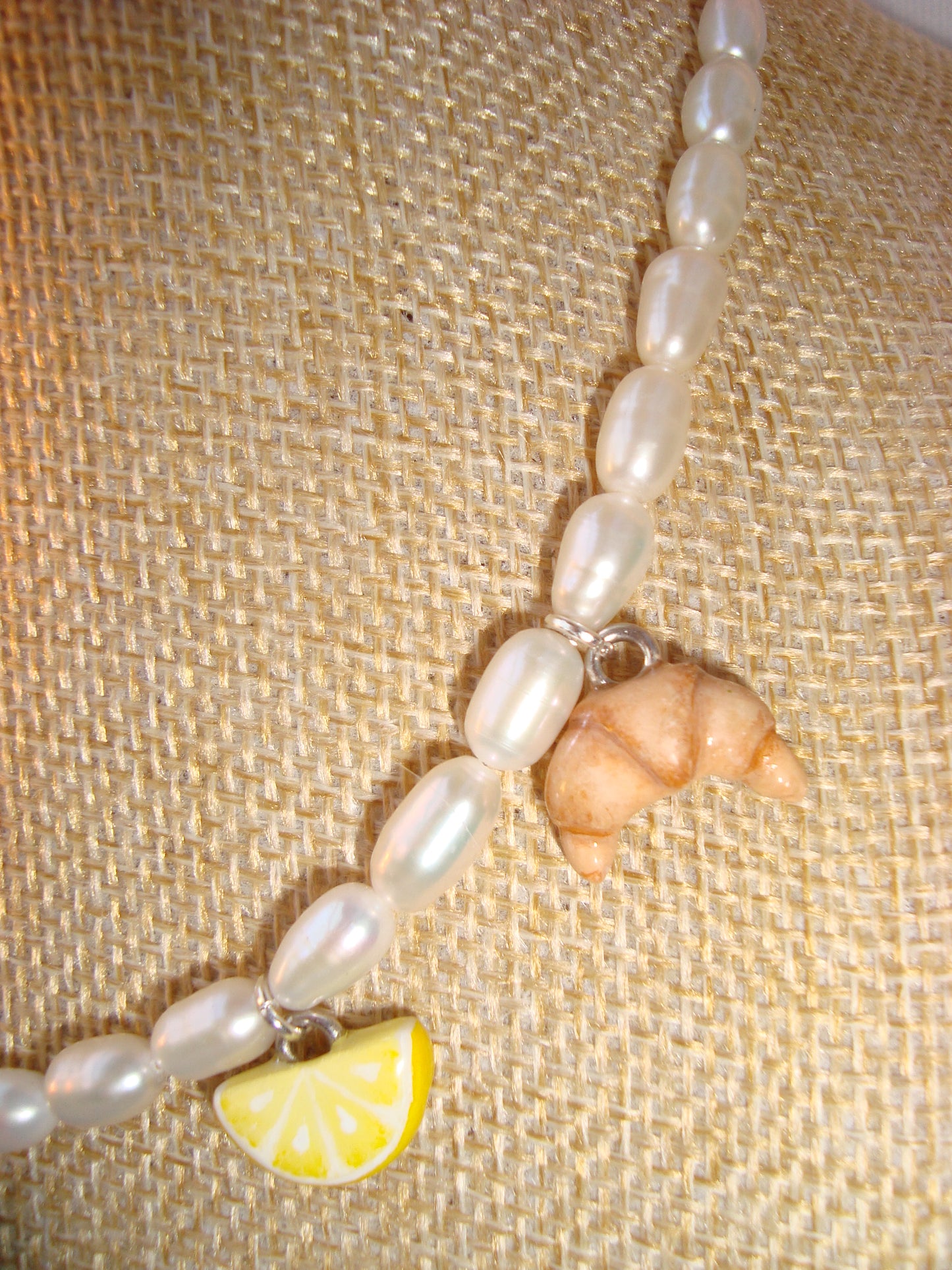 European Summer (Croissant) Necklace