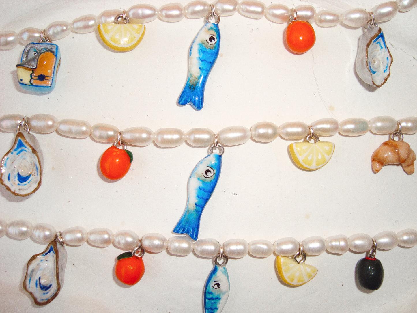 European Summer (Sardines) Necklace